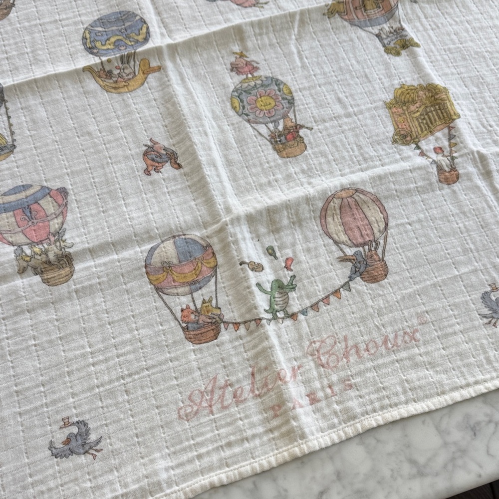 Atelier Choux Carré Swaddle Blanket